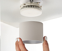 Светильник потолочный GX53 12W 230V белый HL359