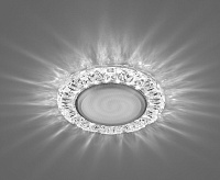 Светильник с подсветкой GX53 CD4023/1 15W 4000К прозрачный хром