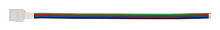 Коннектор PLSC-10x4/20 (5050RGB) клипса-провод сн/пр