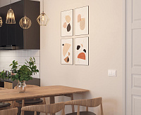 Веркель Рамка на 2 поста (белый) Hammer W0022401