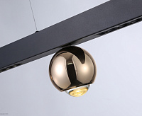 Светильник подвесной FL5956 BK/GD 18W 4200K черный /золото