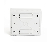Бокс навесной 6 модулей IP20, непрозрачная белая дверца, Stekker