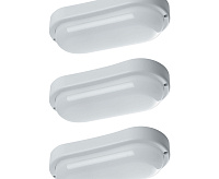 Светильник накладной 12W 6500К IP65 овальный AL3005-1