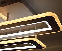 Накладной светильник "TRIPLEX DOUBLE" 110W 3L-APP-630x370X140-WHITE/WHITE-220-IP20