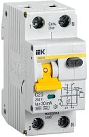 Дифференциальный автомат АВДТ-32 20А 30мA ИЭК IEK MAD22-5-020-C-30
