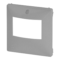 Valena LIFE Панель лицевая для датчика движения без ручного управления алюм 754894