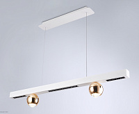 Светильник подвесной FL5955 WH/GD 18W 4200K белый /золото