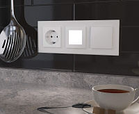 Веркель Встраиваемая LED подсветка (белый) W1154301