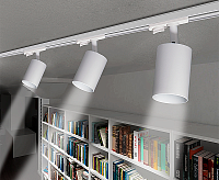 Трековый светильник PTR 26 GU10 WH (белый, компактный адаптор) IP20 Jazzway