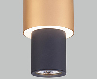 Подвесной LED светильник 50204/1 черный/матовое золото