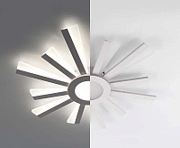 Люстра светодиодная "TERESA" 70W R-APP-550x50-WHITE/WHITE-220-IP20