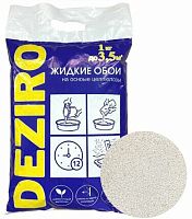 Жидкие обои Deziro 1кг ZR01-1000 оттенок белого