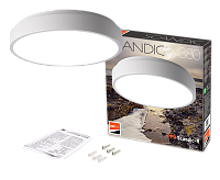 Накладной светильник PPB Scandic-R 36w 4000K WH IP20