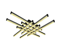 Люстра светодиодная SF8520/8C-BK