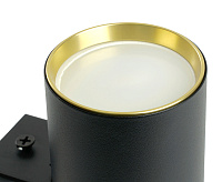 Настенный светильник 35W 230V 2* GU10 черный/золото IP20 ML1860