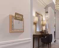 Веркель Рамка на 1 пост (золото/белый) WL77-Frame-01