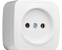 Розетка 1-местная 10А без заземления EKF EGR10-022-10