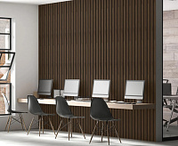 Панели 3D RAIL из вспененного полистирола Вишня 2700*120*10мм