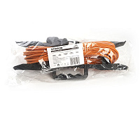 Удлинитель на рамке 1-местный б/з 2*0,75 10м оранжевый HM02-02-10