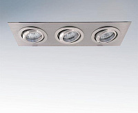 Светильник встраиваемый 011603 SINGO X3 MR16 ХРОМ