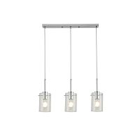 Подвесной светильник 74642/3L CHROME+WH