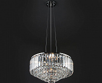 Люстра 10105/5 хром/прозрачный хрусталь Strotskis