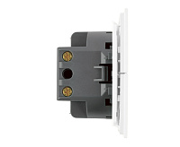 Мия Выключатель 2-кл, белая магнолия, RSW10-3104-01
