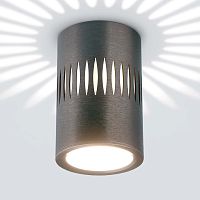 Накладной светодиодный светильник DLS026 7W 4200К графит