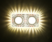 Светильник встраиваемый K1702L-7 розовый