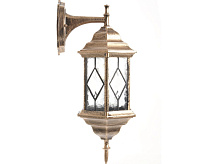 Светильник садово-парковый 60W 230V E27 черное золото PL122