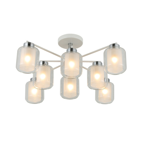 Люстра 07625/8 WHITE+CHROME