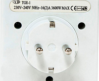 Розетка с таймером (недельная) 3500W/16A 230V TM21