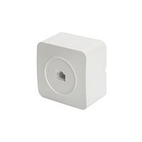 София Розетка 1-ая RJ-45 белый MST00-20-01