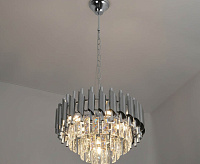 Люстра SANDRA 5хE14-380*870-CHROME/CRYSTAL-220-IP20