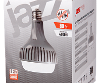 Лампа светодиодная PLED-HP R190 80W E40 4000K GR JAZZway сн/пр