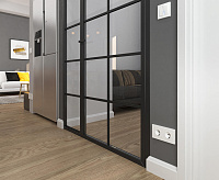 Веркель Розетка 1-ая с/з (белый) W1271001 Hammer