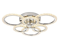 Люстра светодиодная FA414/3+3 WH/CH 3000-6400K 90W белый хром