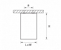 Светильник потолочный RULLO GU10 50W 220V черный 216587 сн/пр