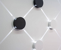 Настенный светодиодный светильник 1545 TECHNO LED BEAM черный IP54 сн/пр