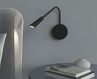 Бра MRL LED Stem черный 40120/LED