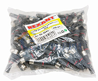 РАЗЪЕМ гнездо TV без пайки (черный) 05-2044 сн/пр