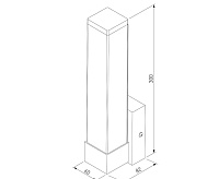 Бра MRL 1110 Jimy LED белый сн/пр