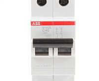 Выключатель авт. мод. 2п C 40А SH202L 4.5кА ABB 2CDS242001R0404
