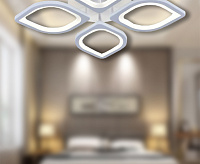 Люстра светодиодная SF7122/4C-WT