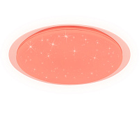 Накладной светильник с подсветкой RGB FF480 WH 80W  (ПДУ ИК)