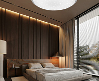 Накладной светильник "SATURN" 25W R-328-SHINY/WHITE-220-IP44/2021