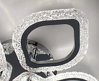 Люстра светодиодная "AZALIA ICE" 80W 5F-APP-530x70-CHROME/CLEAR-220-IP20