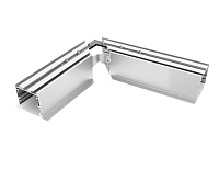 Профиль алюм встраив с крепежами серебро CAB255 (51*35*2000мм)