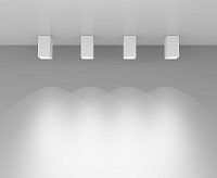 Cветильник потолочный MR16 GU10 50W 230V белый матовый WH1085