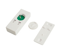 Звонок электрический дверной (18 мелодий) белый Е-379